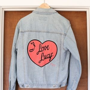 Vintage "I Love Lucy" Raw Demin Jacket